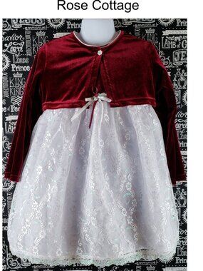 Rose Cottage Dress Size 4T